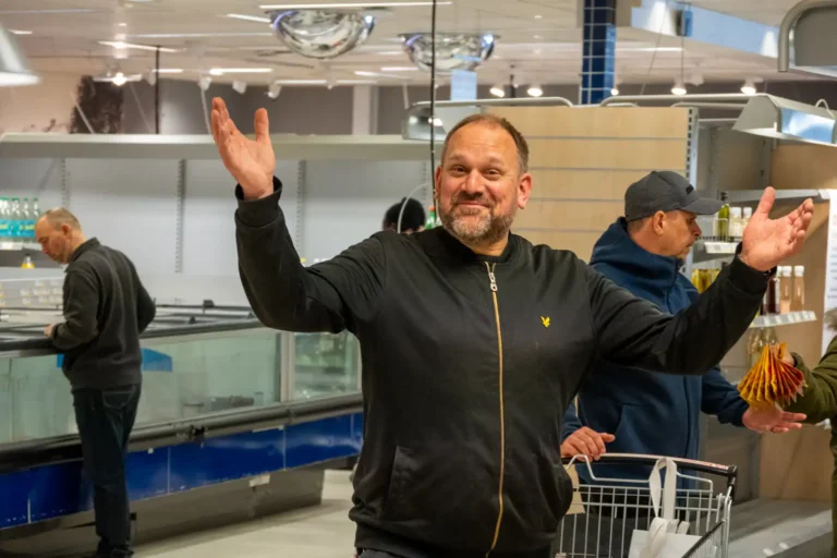 Johan Lindblom, ICA-handlare på Stjärnköp och sedermera ICA Supermarket Westerlund.